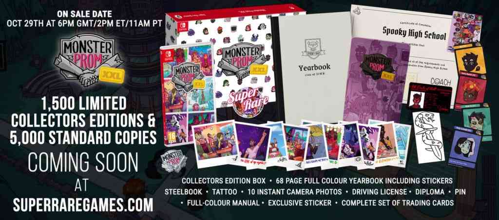 Monster Prom: Collector's Edition Gets Physical | COGconnected