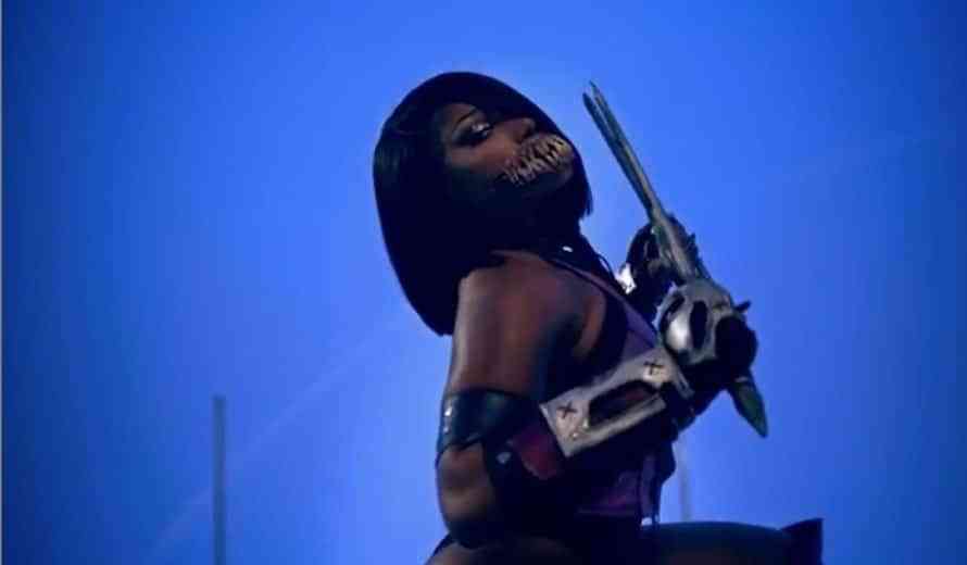 Megan Thee Stallion Cosplays as Mileena in Mortal Kombat 11 Ad