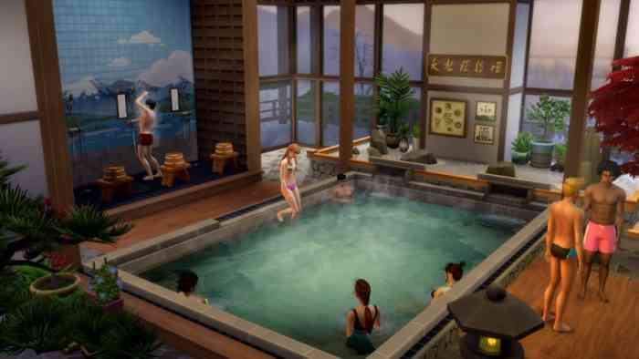Sims 4: Snowy Escape