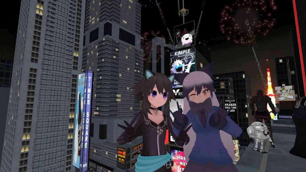 Celebrate New Years Eve in VRChat