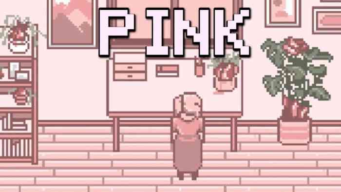 Pink horror game title