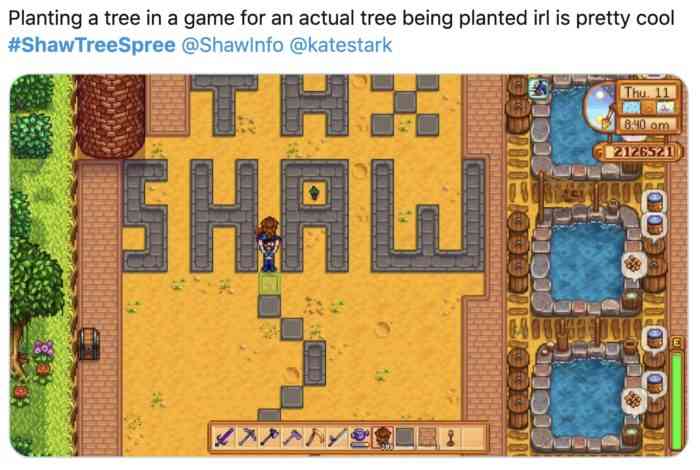 Shaw Tree Spree screenshot