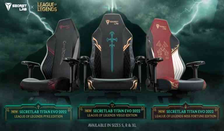 Secretlab Have Launched League of Legends Themed Gaming Chairs | Hiswai