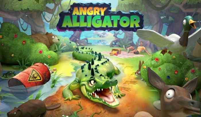 angry alligator 
