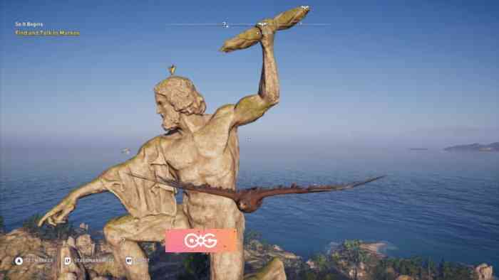 Assassin's Creed Odyssey - Nude Statues - censored