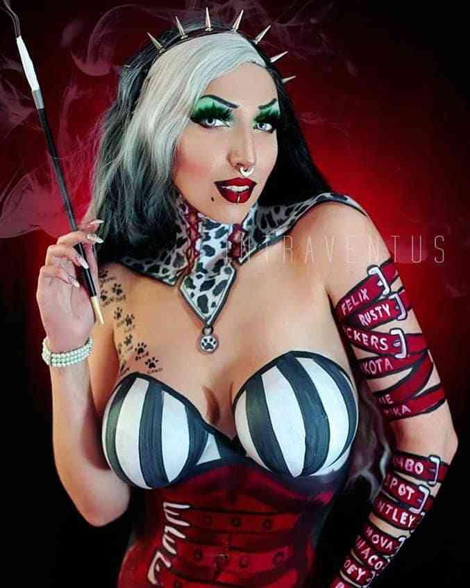 Intraventus Body Paint Cosplay is Outstanding and Smokin' Hot.