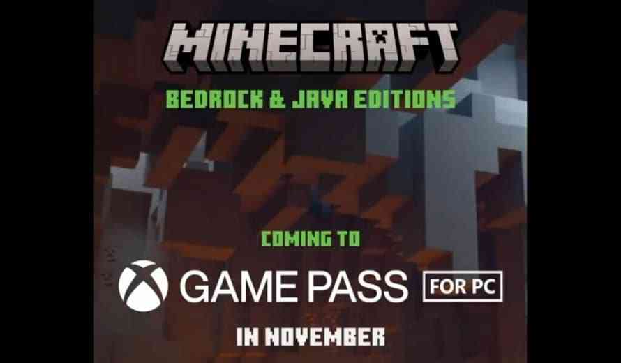 Minecraft is coming to Xbox Game Pass for PC