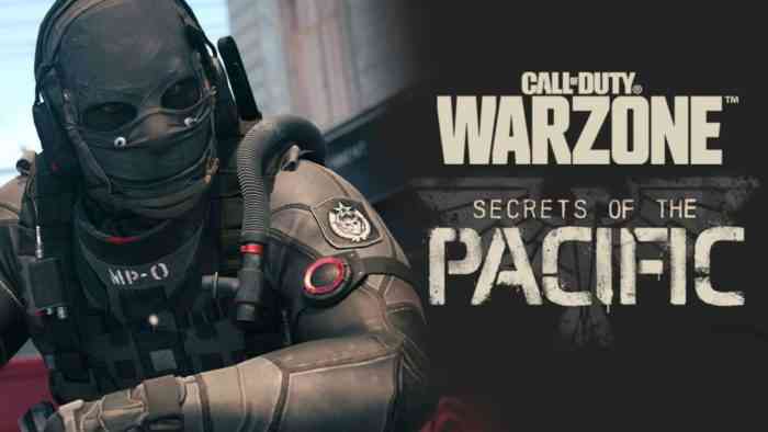 call of duty warzone secrets of the pacific disabled