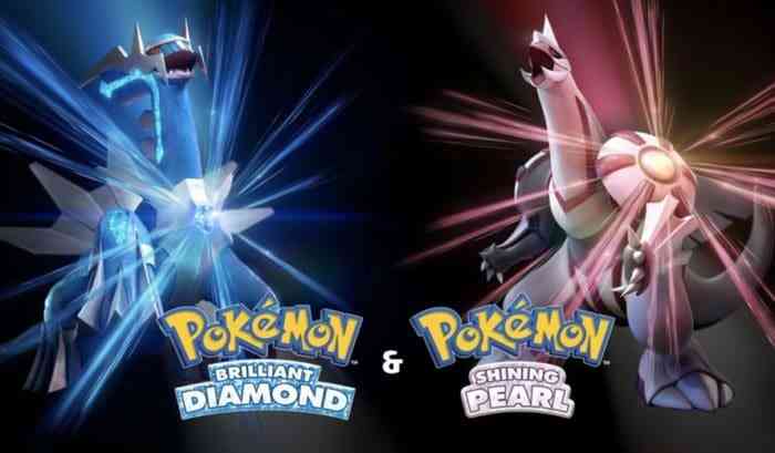 Pokemon brillant diamond and shining pearl