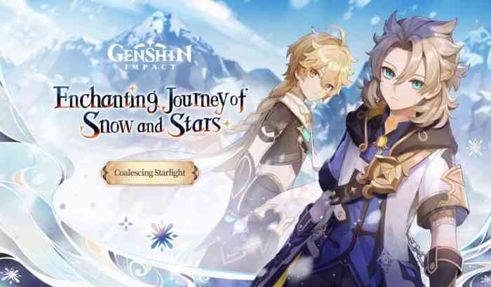 Genshin Impact Alps Event Feature