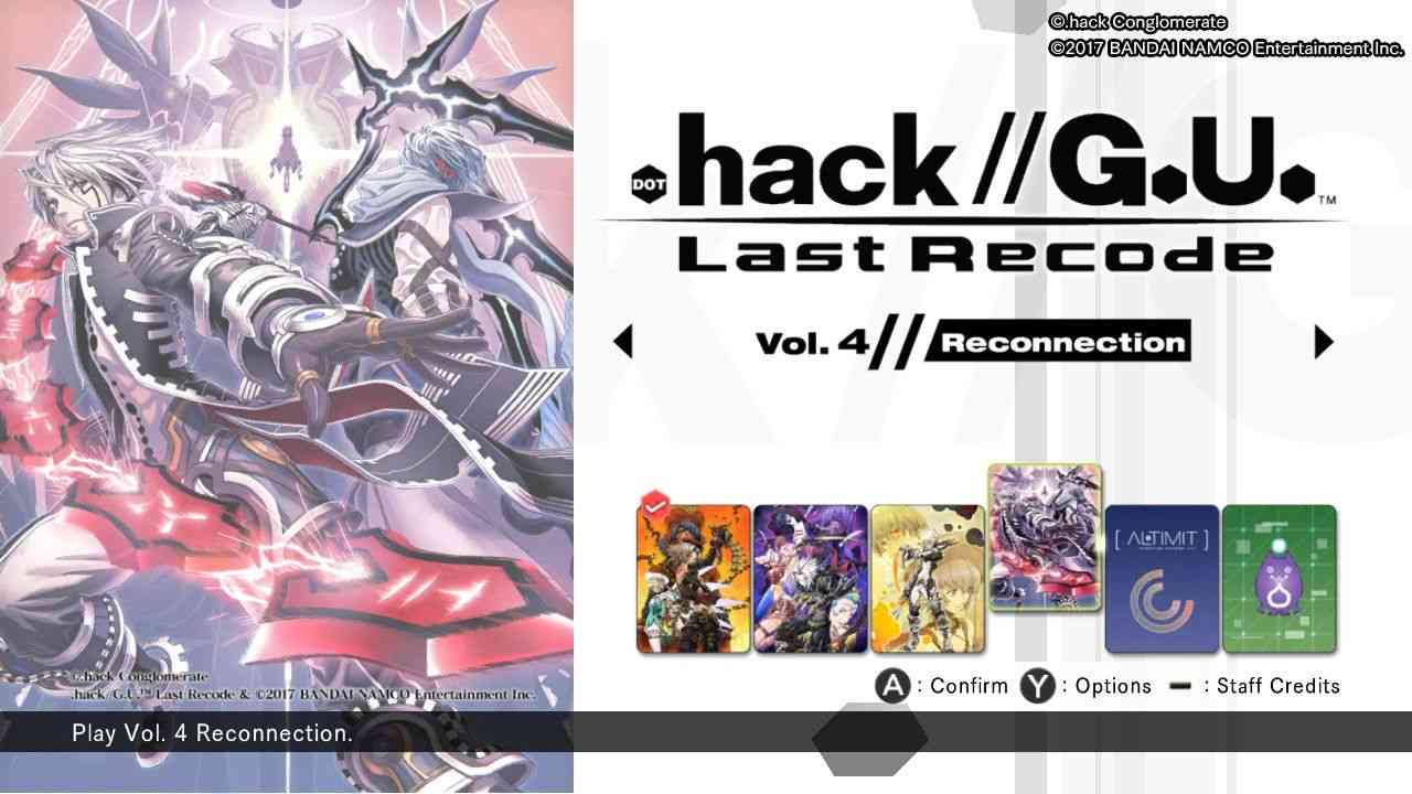.hack//G.U. Last Recode title