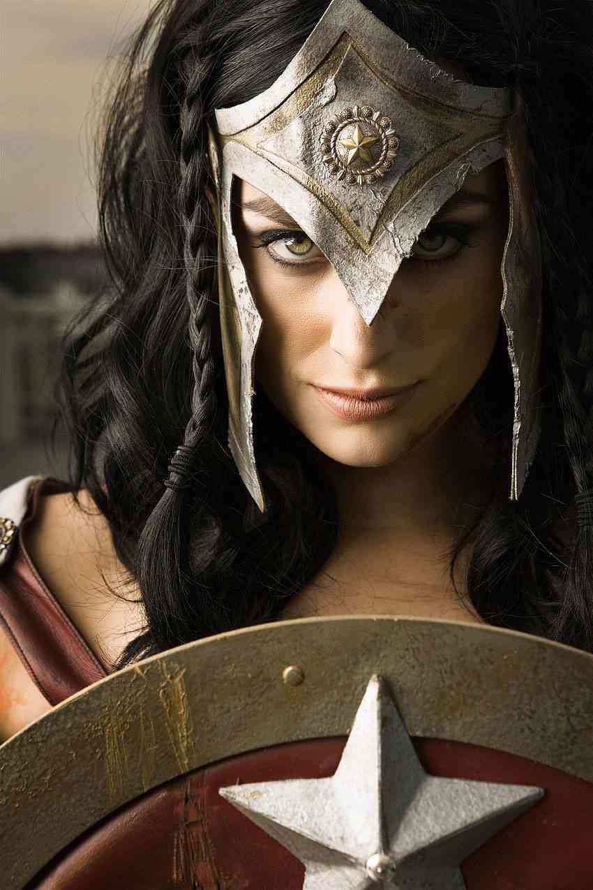 Meagan Marie Wonder Woman cosplay.