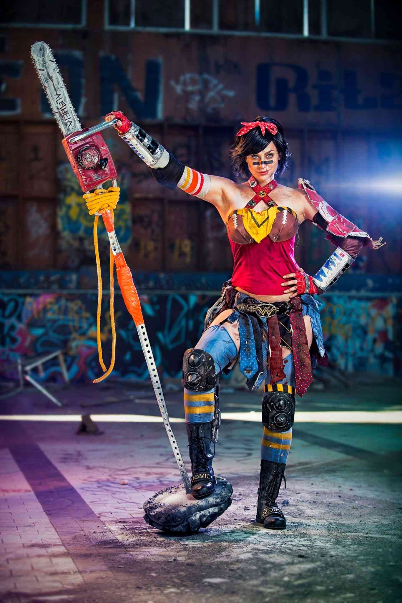 Meagan Marie Atomic Wonder Woman cosplay.
