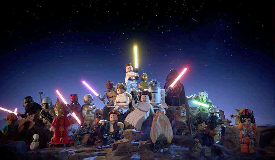 Lego Star Wars Title