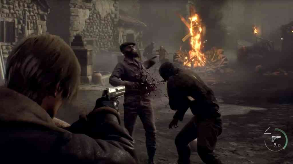 resident evil 4 new footage 1
