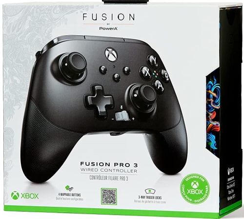 PowerA Exclusive FUSION Pro 2 Wired Controller Xbox Series X|S - Midnight  Shadow