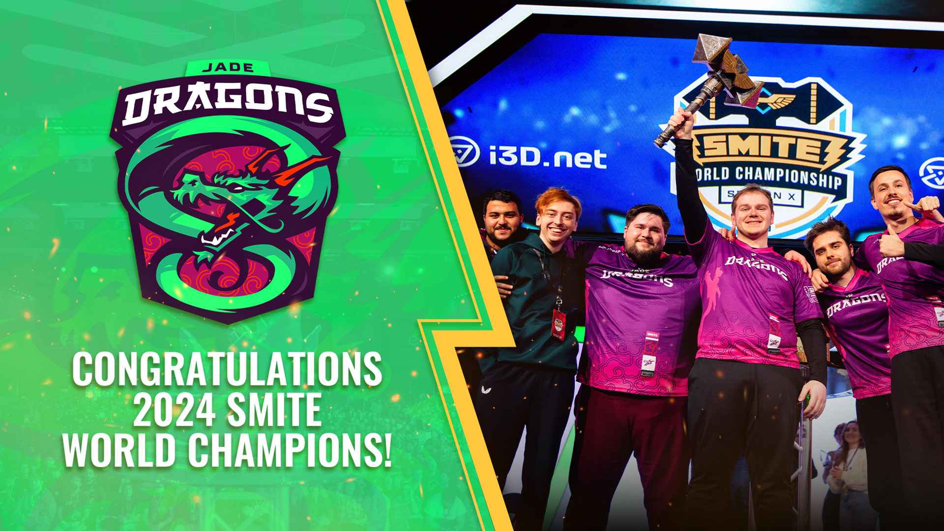 Le Championnat du monde Smite couronne de nouveaux champions : les Dragons de Jade