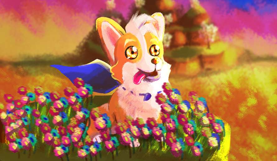 A Corgi’s Cozy Hike – A Therapeutic Adventure Game