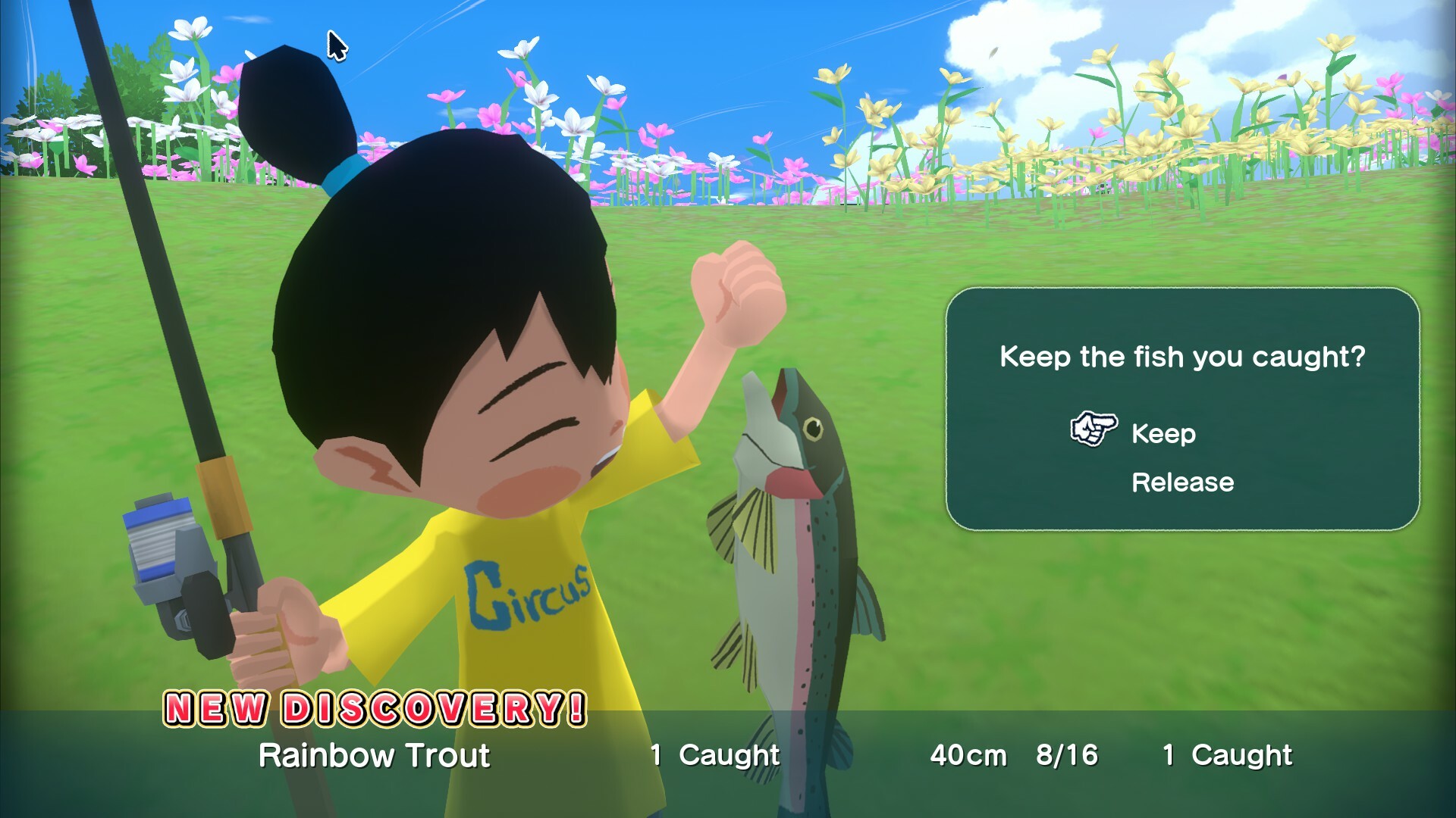 Satoru fishing activity