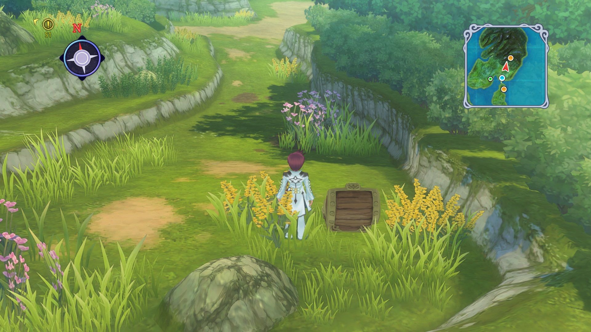 Tales of Graces f Remastered map