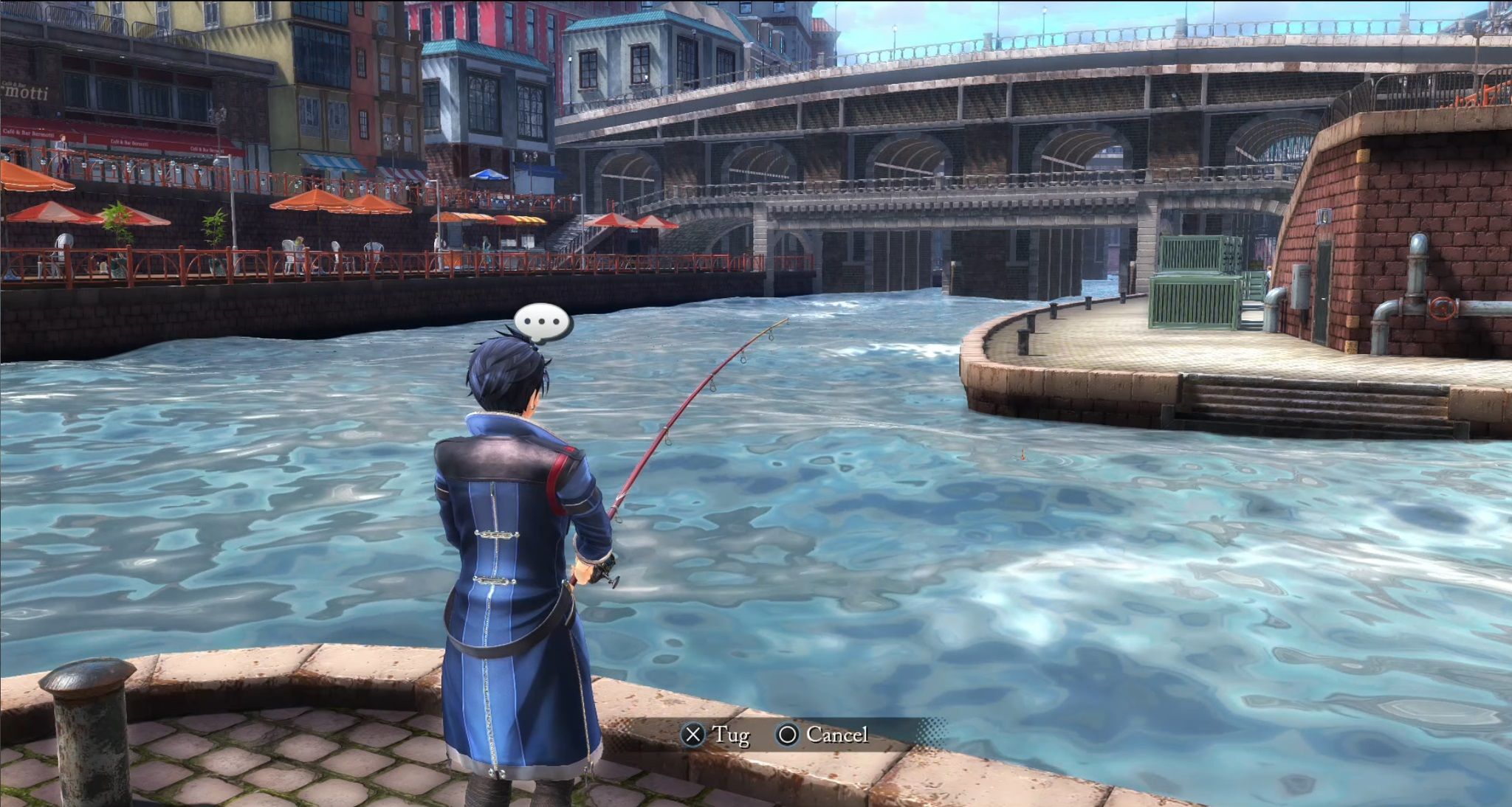 The Legend of Heroes: Trails through Daybreak 2 fishing.