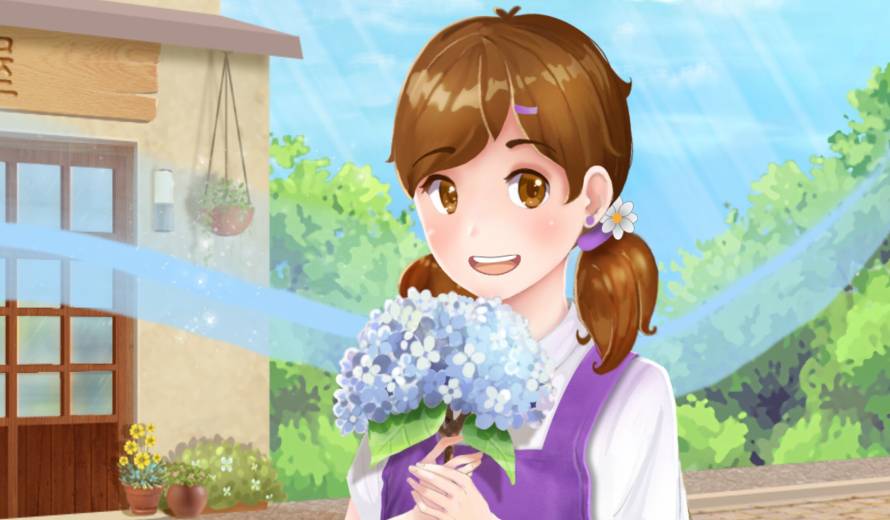 漢字のフラワーショップは今月後半にSteamでオープンします