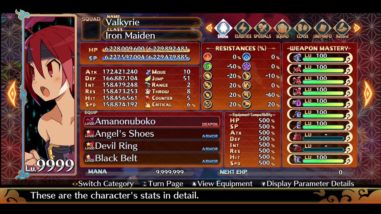 Disgaea Stat Menu Disgaea 7 Complete Review - Everything You Need
