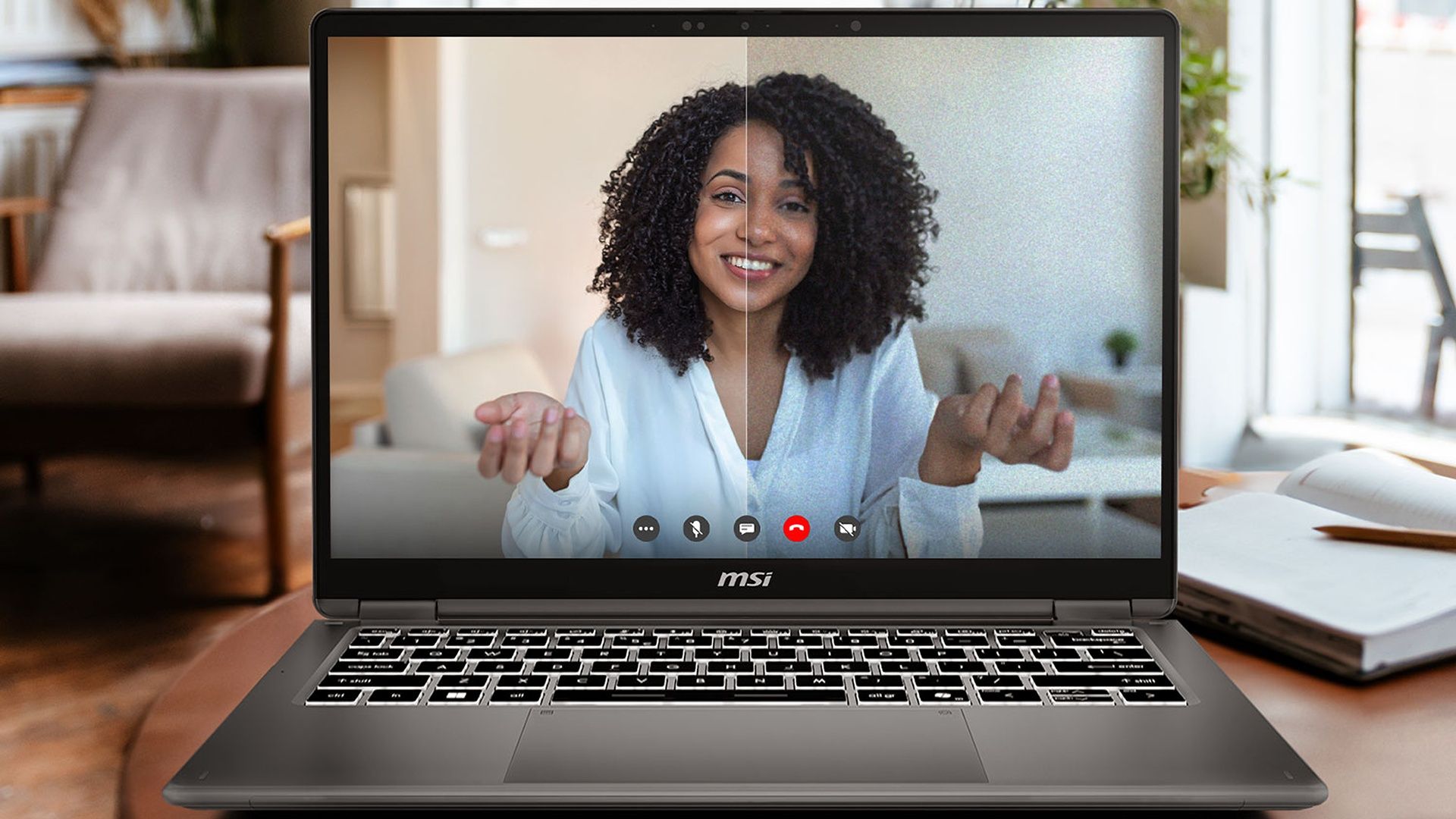 MSI Prestige 14 Flip AI+ Feature