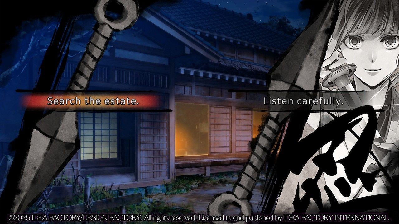 Homura: The Crimson Warriors ninja choices.