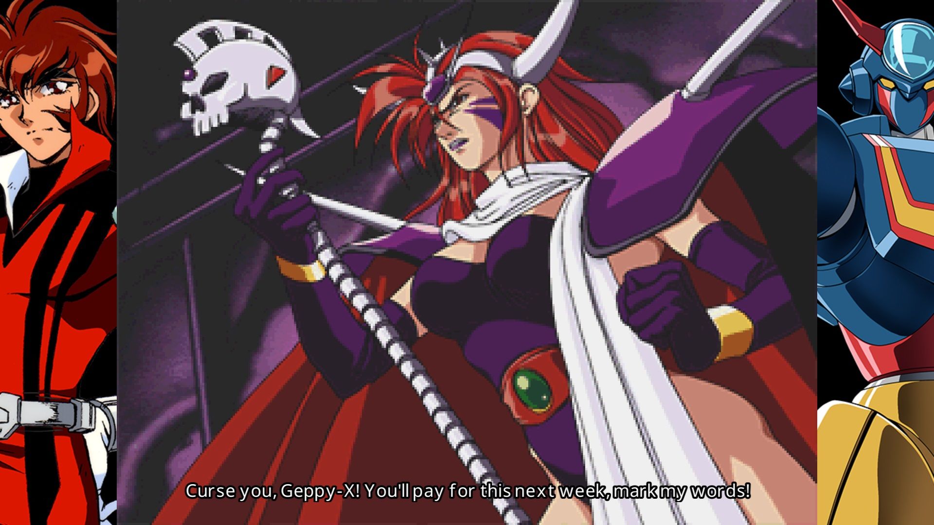 70s-style Robot Anime Geppy-X Hisser screenshot.