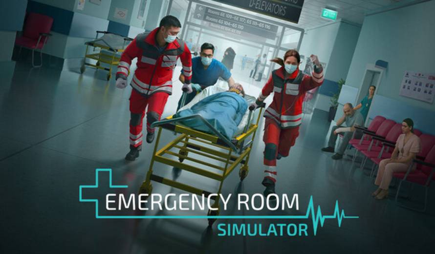 Emergency Room Simulator - tampilan gameplay tekanan tinggi di ruang gawat darurat