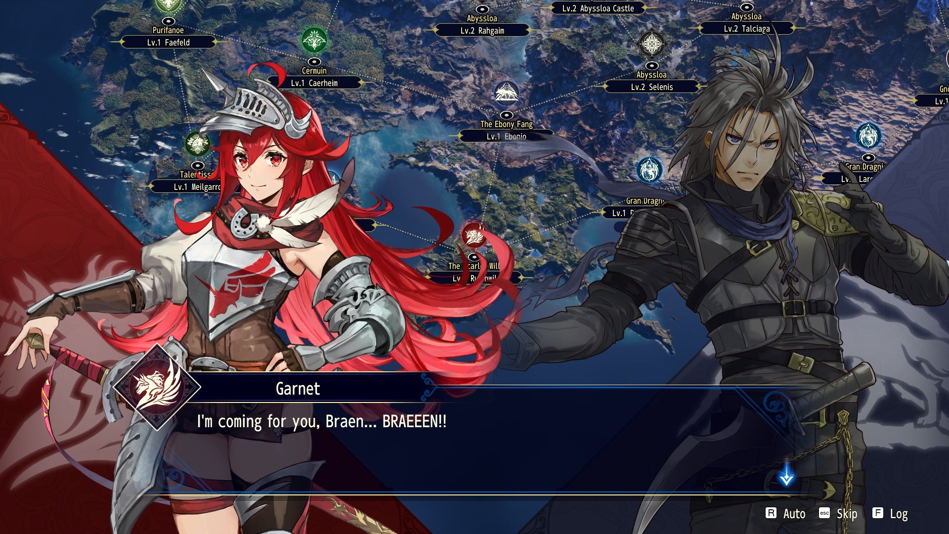 Brigandine Abyss Garnet screenshot.